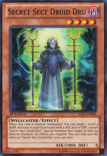 Secret Sect Druid Dru [SHSP-EN009] Common | Devastation Store