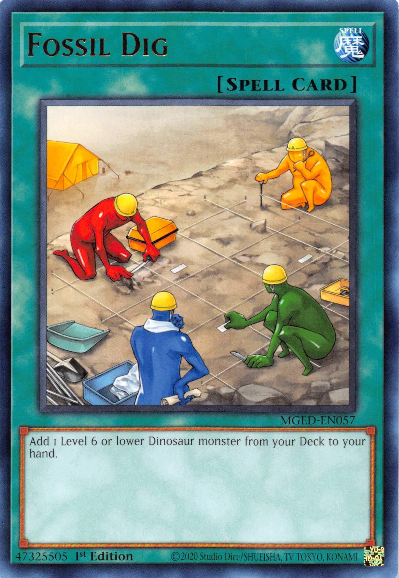 Fossil Dig [MGED-EN057] Rare | Devastation Store