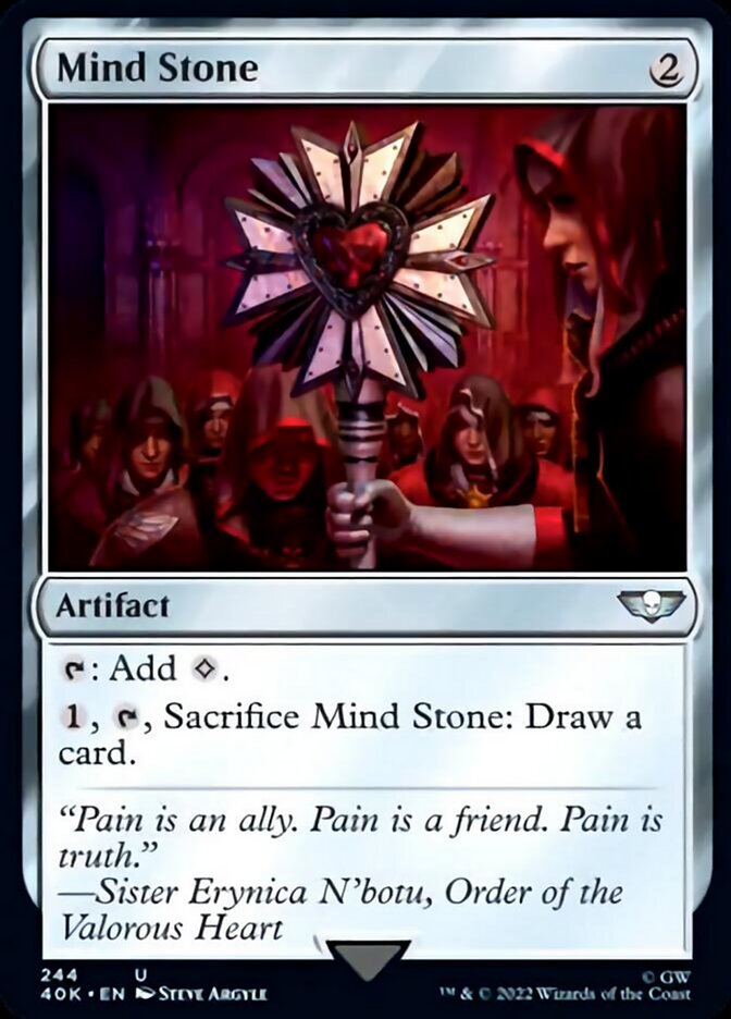 Mind Stone (244) (Surge Foil) [Universes Beyond: Warhammer 40,000] | Devastation Store