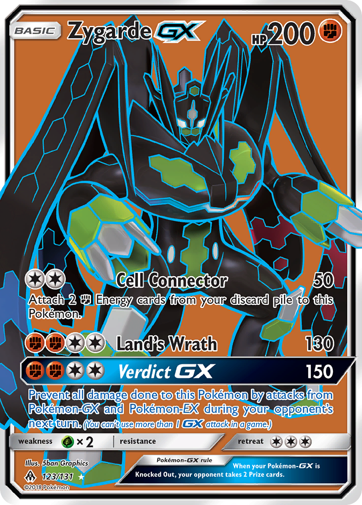 Zygarde GX (123/131) [Sun & Moon: Forbidden Light] | Devastation Store