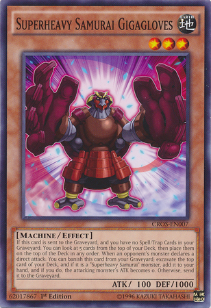 Superheavy Samurai Gigagloves [CROS-EN007] Common | Devastation Store