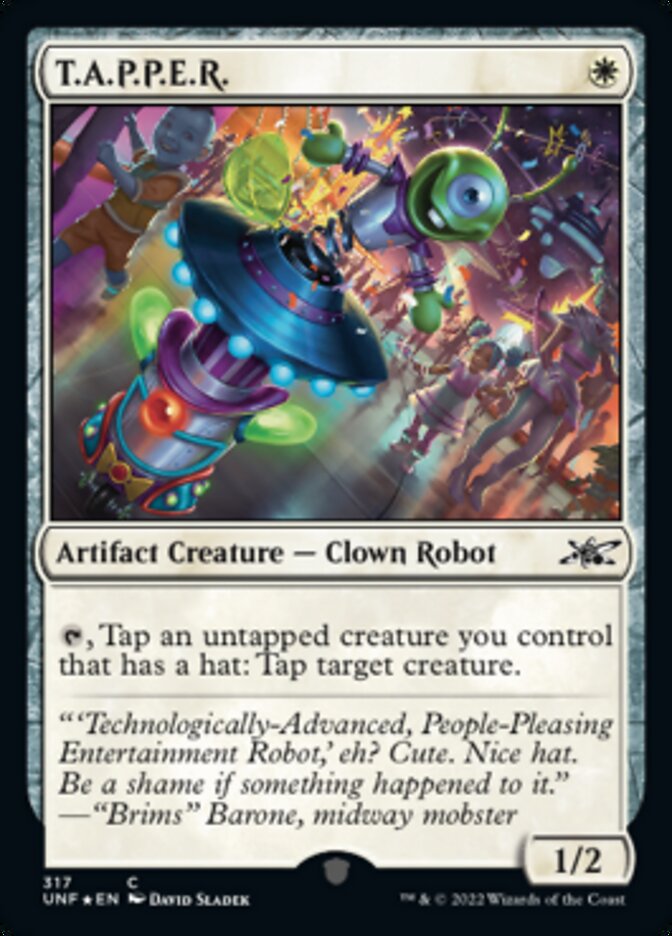 T.A.P.P.E.R. (Galaxy Foil) [Unfinity] | Devastation Store