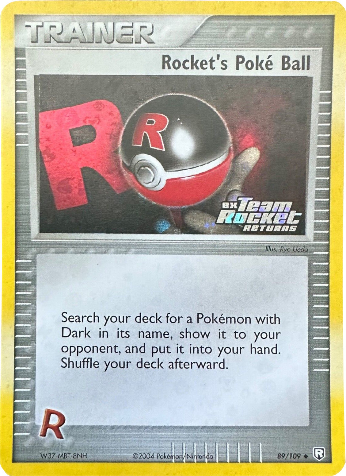 Rocket's Poke Ball (89/109) (Stamped) [EX: Team Rocket Returns] | Devastation Store