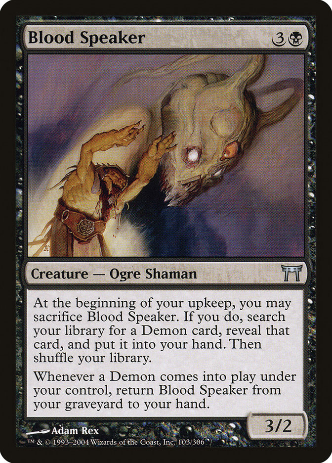 Blood Speaker [Champions of Kamigawa] | Devastation Store