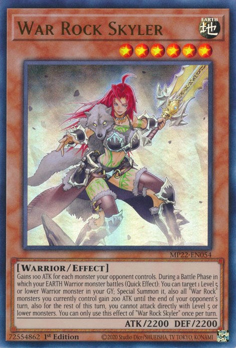 War Rock Skyler [MP22-EN054] Ultra Rare | Devastation Store