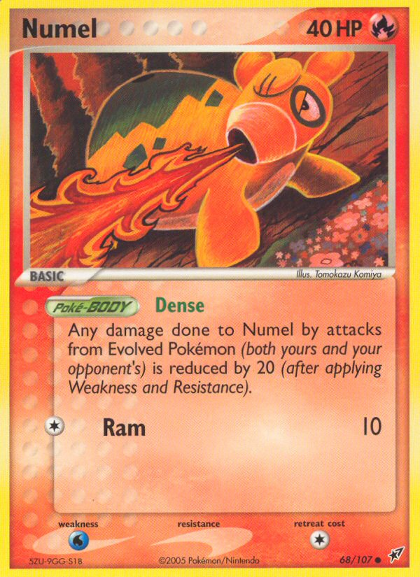 Numel (68/107) [EX: Deoxys] | Devastation Store
