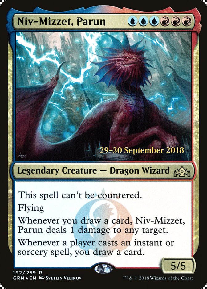 Niv-Mizzet, Parun  [Guilds of Ravnica Prerelease Promos] | Devastation Store