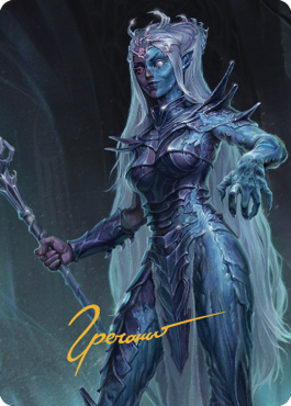 Mocking Doppelganger Art Card (Gold-Stamped Signature) [Commander Legends: Battle for Baldur's Gate Art Series] | Devastation Store