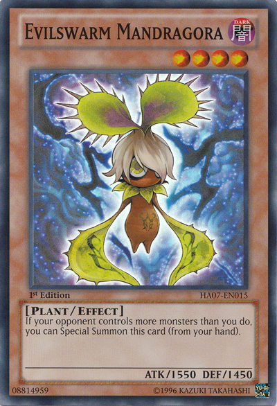 Evilswarm Mandragora [HA07-EN015] Super Rare | Devastation Store