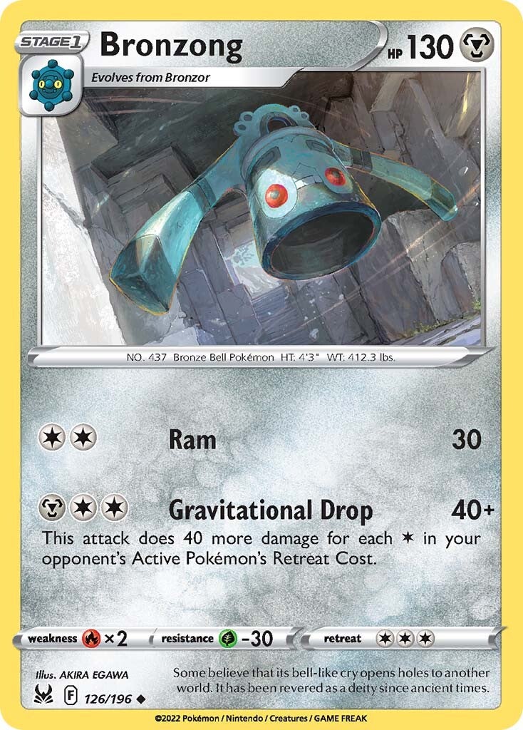 Bronzong (126/196) [Sword & Shield: Lost Origin] | Devastation Store