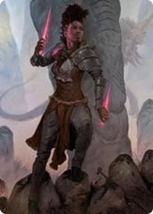 Kaya the Inexorable Art Card [Kaldheim: Art Series] | Devastation Store