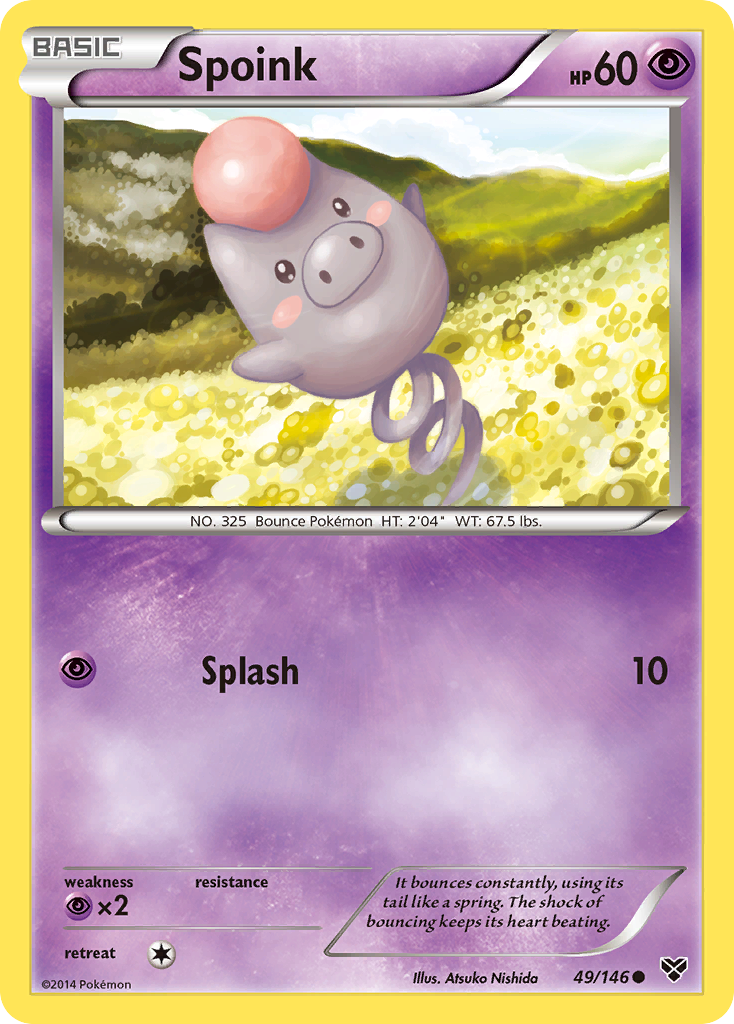 Spoink (49/146) [XY: Base Set] | Devastation Store