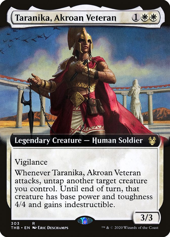 Taranika, Akroan Veteran (Extended) [Theros Beyond Death] | Devastation Store