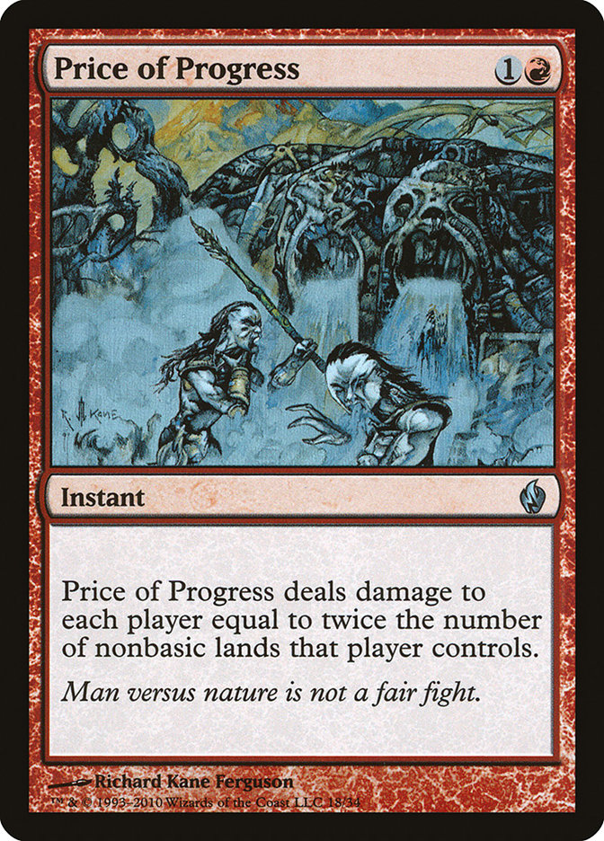 Price of Progress [Premium Deck Series: Fire and Lightning] - Devastation Store | Devastation Store