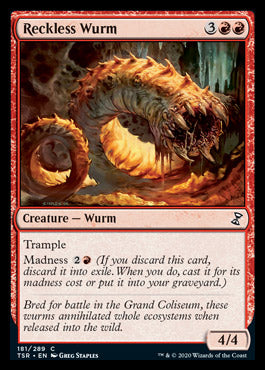 Reckless Wurm [Time Spiral Remastered] | Devastation Store