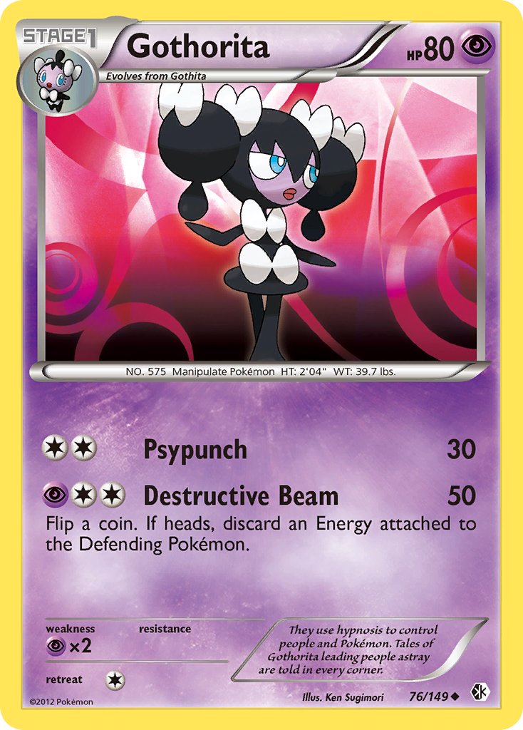 Gothorita (76/149) [Black & White: Boundaries Crossed] | Devastation Store