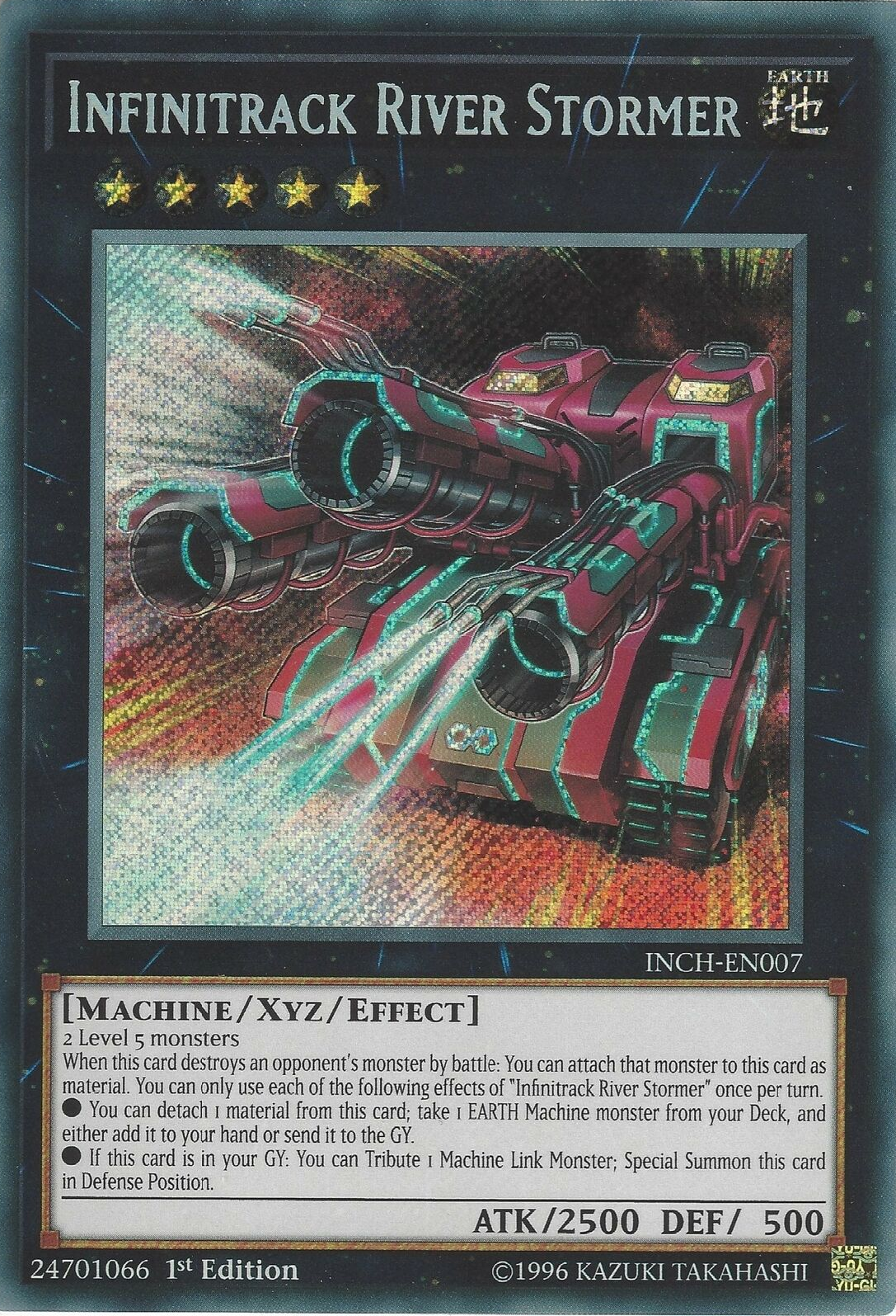 Infinitrack River Stormer [INCH-EN007] Secret Rare | Devastation Store