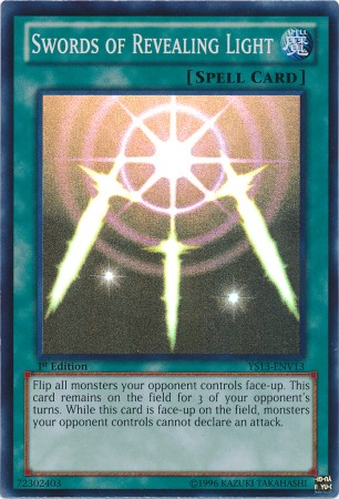 Swords of Revealing Light [YS13-ENV13] Super Rare | Devastation Store