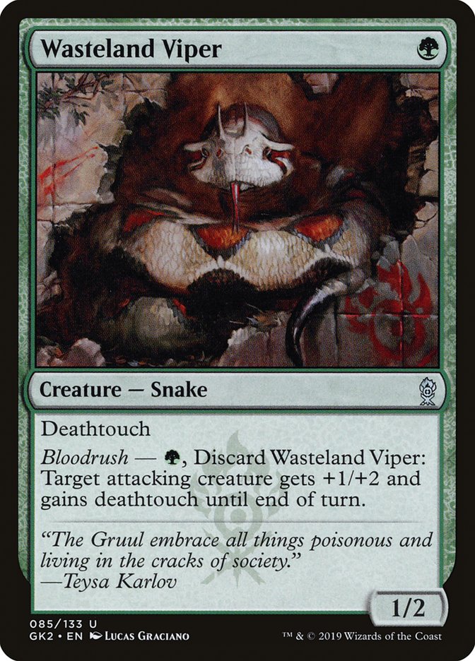 Wasteland Viper [Ravnica Allegiance Guild Kit] | Devastation Store
