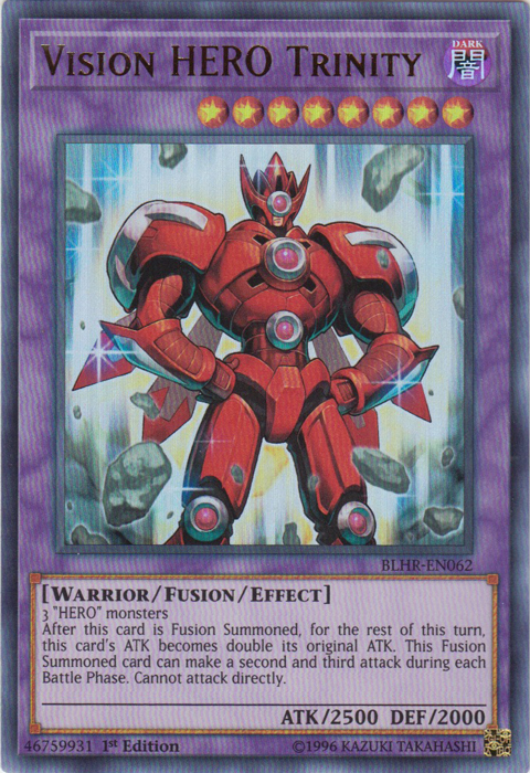 Vision Hero Trinity [BLHR-EN062] Ultra Rare | Devastation Store