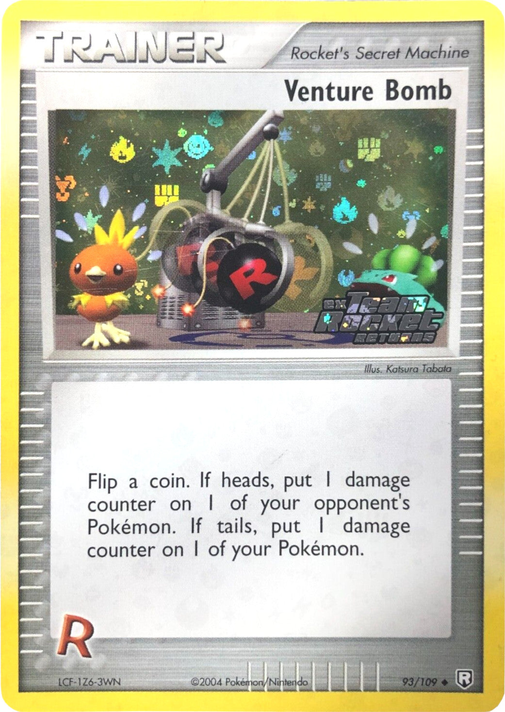 Venture Bomb (93/109) (Stamped) [EX: Team Rocket Returns] | Devastation Store