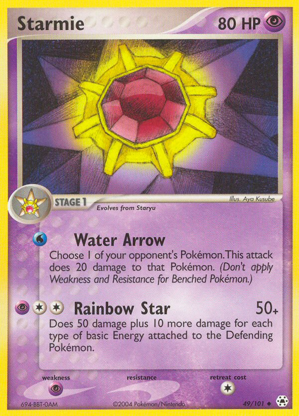 Starmie (49/101) [EX: Hidden Legends] | Devastation Store