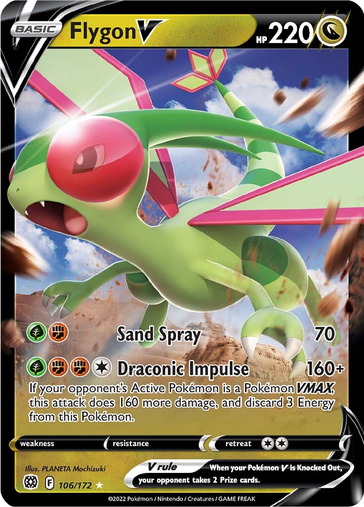 Flygon V (106/172) [Sword & Shield: Brilliant Stars] | Devastation Store