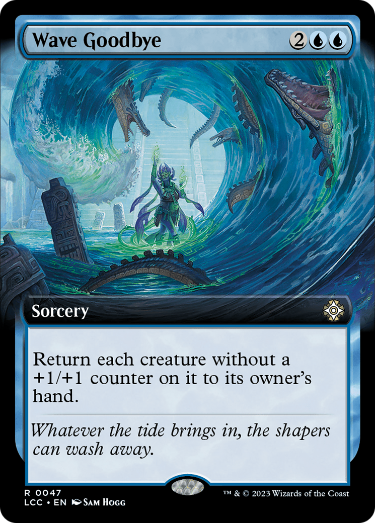 Wave Goodbye (Extended Art) [The Lost Caverns of Ixalan Commander] | Devastation Store