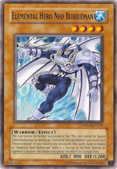 Elemental Hero Neo Bubbleman [DR04-EN124] Common | Devastation Store