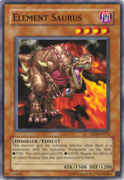 Element Saurus [DR3-EN074] Common | Devastation Store