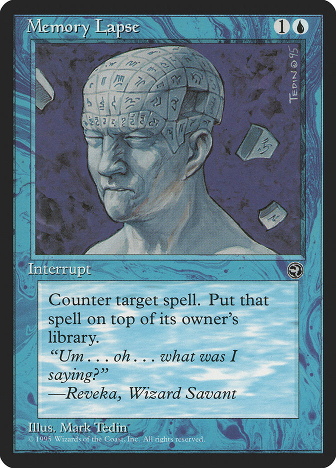 Memory Lapse (Reveka Flavor Text) [Homelands] - Devastation Store | Devastation Store
