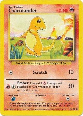 Charmander (46/102) [Base Set Unlimited] | Devastation Store