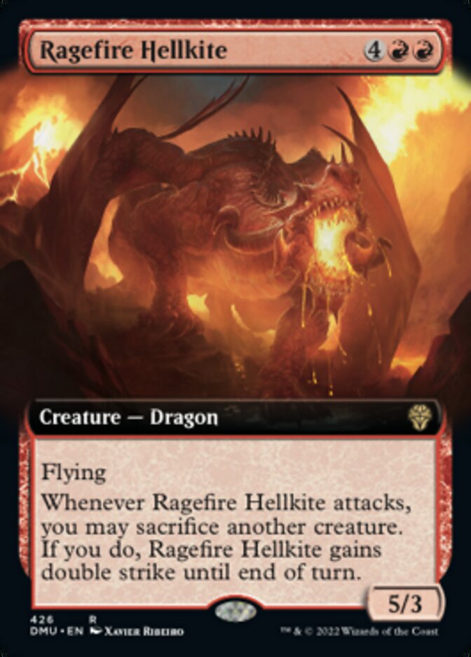 Ragefire Hellkite (Extended Art) [Dominaria United] | Devastation Store