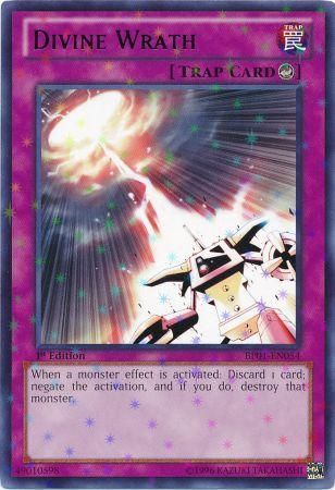 Divine Wrath [BP01-EN054] Starfoil Rare | Devastation Store