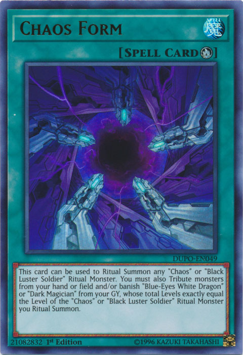 Chaos Form [DUPO-EN049] Ultra Rare | Devastation Store