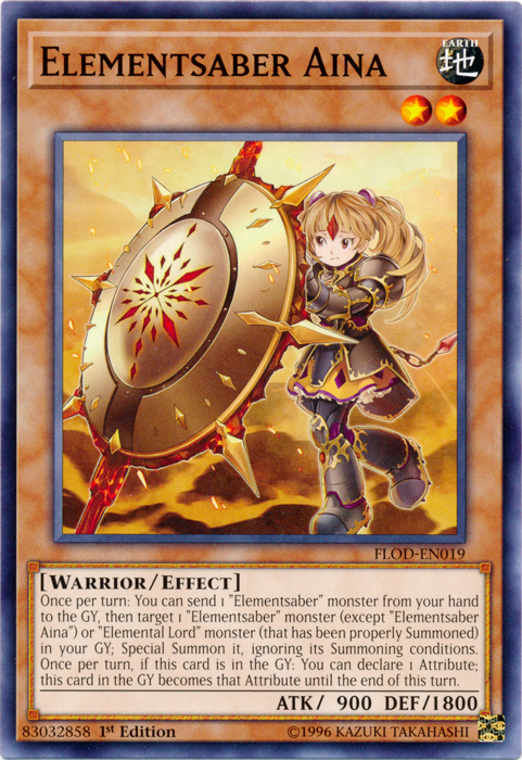 Elementsaber Aina [FLOD-EN019] Common | Devastation Store
