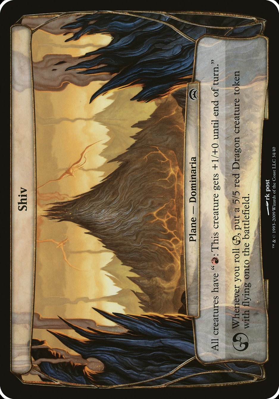 Shiv (Planes) [Planechase Planes] - Devastation Store | Devastation Store