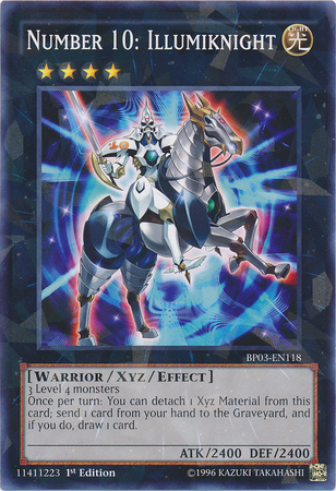 Number 10: Illumiknight [BP03-EN118] Shatterfoil Rare | Devastation Store