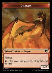 Bird // Dragon (0020) Double-Sided Token [Commander Masters Tokens] | Devastation Store