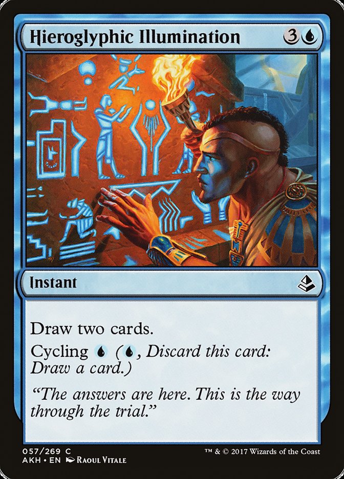 Hieroglyphic Illumination [Amonkhet] | Devastation Store