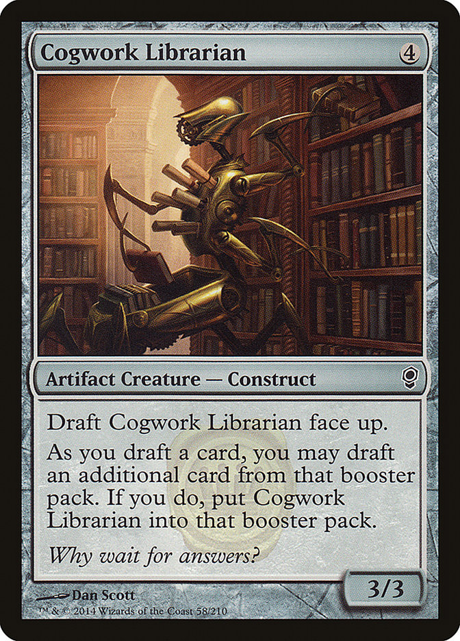 Cogwork Librarian [Conspiracy] - Devastation Store | Devastation Store