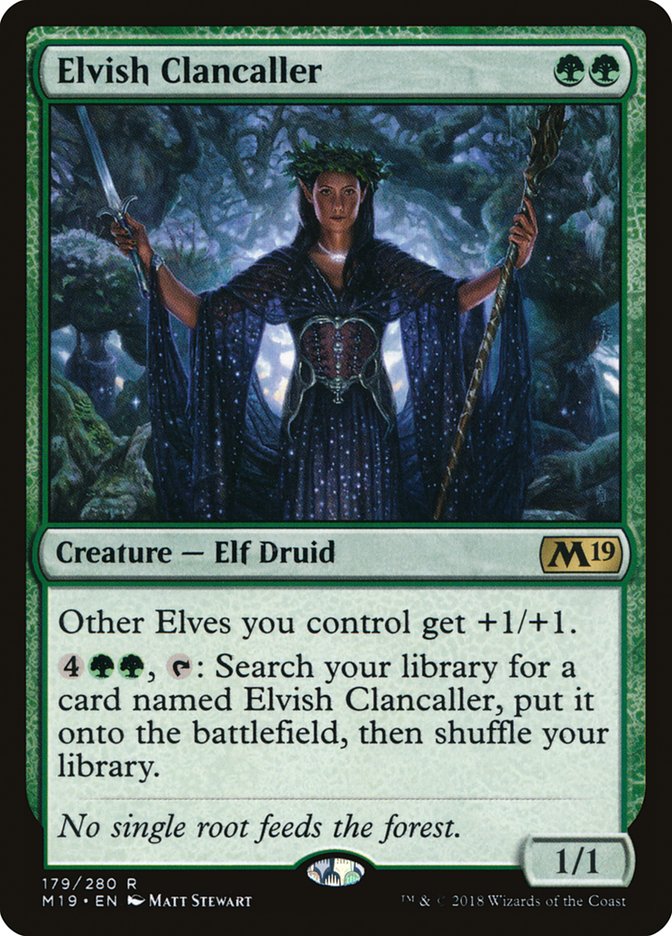 Elvish Clancaller [Core Set 2019] - Devastation Store | Devastation Store