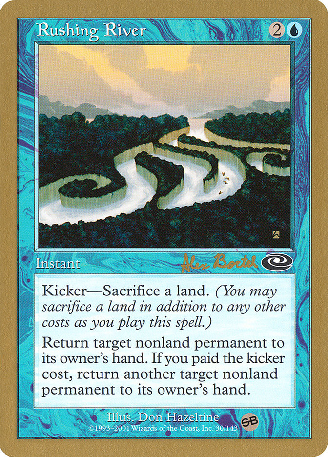 Rushing River (Alex Borteh) (SB) [World Championship Decks 2001] | Devastation Store