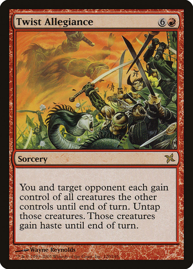 Twist Allegiance [Betrayers of Kamigawa] - Devastation Store | Devastation Store