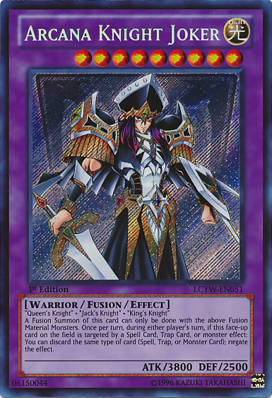 Arcana Knight Joker [LCYW-EN051] Secret Rare | Devastation Store