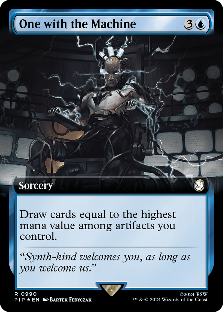 One with the Machine (Extended Art) (Surge Foil) [Fallout] | Devastation Store