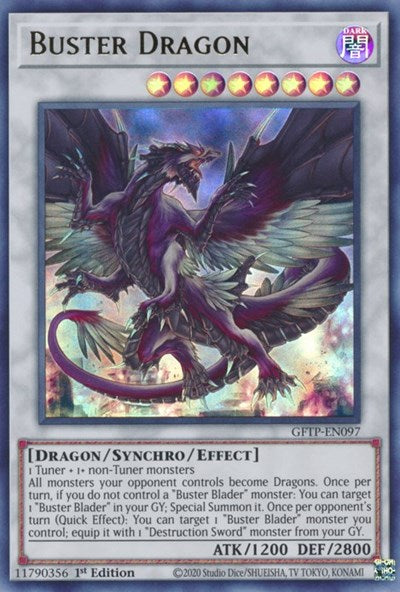 Buster Dragon [GFTP-EN097] Ultra Rare | Devastation Store