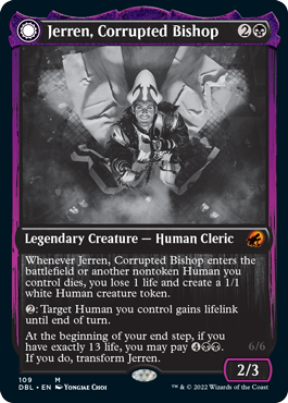 Jerren, Corrupted Bishop // Ormendahl, the Corrupted [Innistrad: Double Feature] | Devastation Store