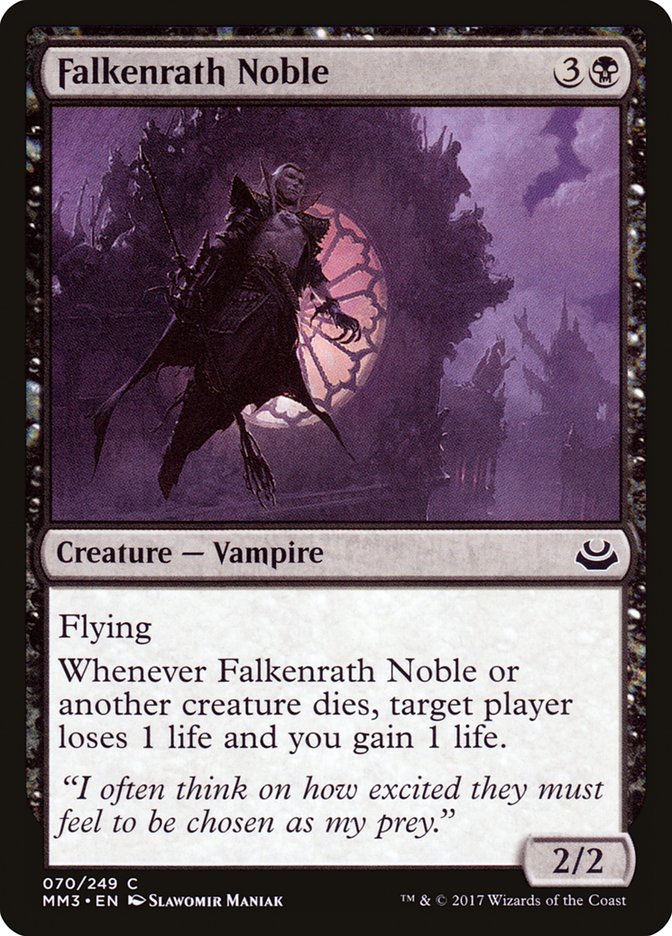 Falkenrath Noble [Modern Masters 2017] - Devastation Store | Devastation Store