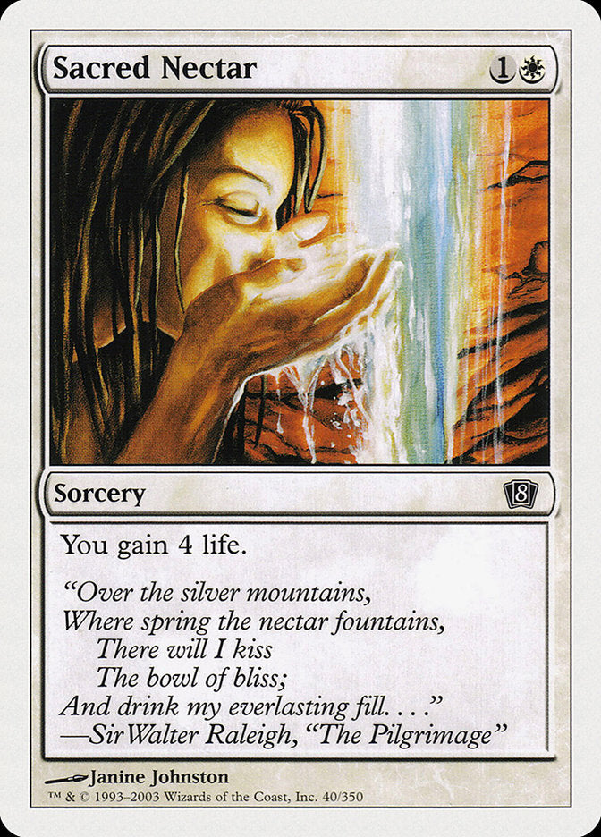 Sacred Nectar [Eighth Edition] - Devastation Store | Devastation Store
